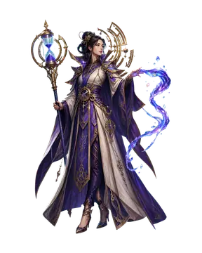 Chronomancer unit card art.